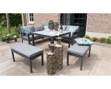 Lesli Living Eck-Dining-Set Xara 205x205cm