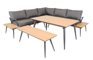 Lesli Living Eck-Dining-Set Arezzo 240x240cm