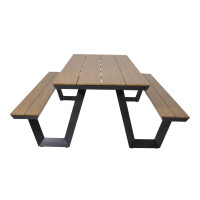 Lesli Living Picknick-Set Arezzo / 2 Bänke mit Tisch 200x177,5cm 4
