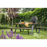 Lesli Living Picknick-Set Arezzo / 2 Bänke mit Tisch 200x177,5cm 7