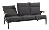 Lesli Living 3er Loungesofa "Florence Alu"