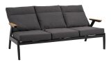 Lesli Living 3er Loungesofa "Florence Alu"