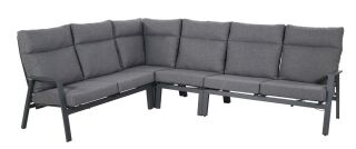 Lesli Living Eck-Lounge-Set Ecksofa Loungebank "Ohio" Komfort 290x225cm