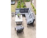 Lesli Living Eck-Lounge-Set Ecksofa Loungebank "Ohio" Komfort 290x225cm