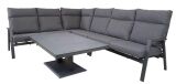 Lesli Living Eck-Lounge-Set Ecksofa Loungebank "Ohio" Komfort 290x225cm