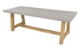 Lesli Living Gartentisch Diningtisch "Judy" Polystone Betonoptik 250x100x77cm