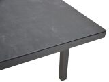 Lesli Living Ausziehtisch Diningtisch "Baleno Negro" 180/240x100cm