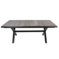 Lesli Living Auszieh-Diningtisch Castilla Negro 204-264x102c