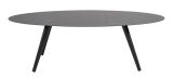 Lesli Living Diningtisch "Mojito Ceramic Negro" oval 240x100x74cm