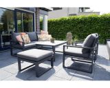 Lesli Living Loungesofa Loungebank "Pina Colada Negro"