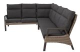 Lesli Living Eck-Lounge-Set "Treviso Mountain" 286x221cm taupe