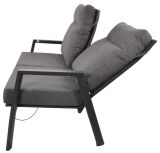 Lesli Living 2er Loungesofa Loungebank "Ohio" 152x81cm