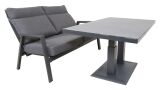 Lesli Living 2er Loungesofa Loungebank "Ohio" 152x81cm