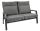 Lesli Living 2er Loungesofa Loungebank "Ohio" 152x81cm