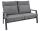 Lesli Living 2er Loungesofa Loungebank "Ohio" 152x81cm