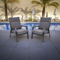 Lesli Living Loungesessel im 2er-Set  Ohio Negro 6