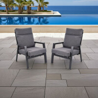 Lesli Living Loungesessel im 2er-Set  Ohio Negro 7