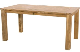 Lesli Living Teak Rustikal-Diningtisch "Aberdeen" 180x90cm