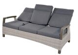 Lesli Living 3er Loungensofa Loungenbank "Prato Mountain" taupe