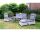 Lesli Living 3er Loungensofa Loungenbank "Prato Mountain" taupe