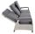 Lesli Living 3er Loungensofa Loungenbank "Prato Mountain" taupe