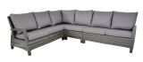 Lesli Living Eck-Lounge-Set "Prato Forte" 280x215cm grau-anthrazit