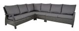 Lesli Living Eck-Lounge-Set "Prato Forte" 280x215cm grau-anthrazit