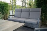 Lesli Living 3er Loungesofa Loungebank "Prato Forte" grau-anthrazit