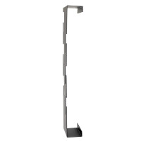 Haku Wandgarderobe aus Metall, schwarz 6