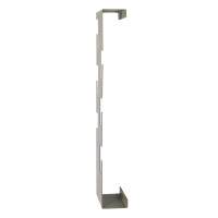 Haku Wandgarderobe aus Metall, mineralgrün 5