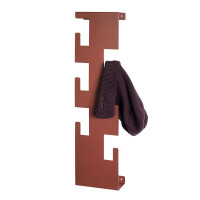 Haku Wandgarderobe aus Metall, korallenr gallery
