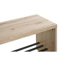 Haku Schuhbank in Eiche-Schwarz 7