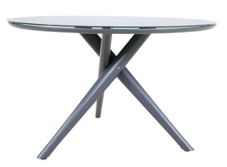 Lesli Living Diningtisch "Mojito Ceramic Negro" ø 120cm