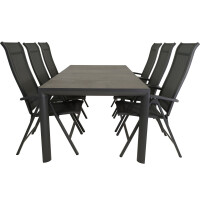 Lesli Living Diningtisch Murcia Negro 220x100 cm 7