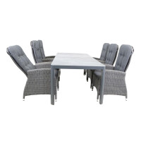 Lesli Living Diningtisch "Castilla 2.0 Negro" 220x100cm 7