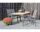 Lesli Living Diningtisch "Monza" Teak mit Aluminium 150x90cm