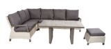 Lesli Living Loungetisch hoch "Prato Pardo" 140x85x67cm