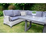 Lesli Living Loungetisch hoch "Prato Pardo" 140x85x67cm