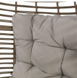 Lesli Living Relaxsessel Relaxstuhl "Chill Straw" braun meliert/beige