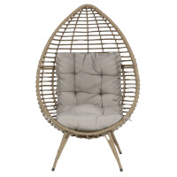 Lesli Living Relaxsessel Chill Straw braun/beige 6