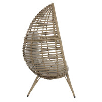 Lesli Living Relaxsessel Chill Straw braun/beige 7