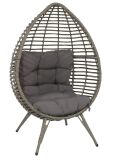 Lesli Living Relaxsessel Relaxstuhl "Chill Gris" grau meliert/grau