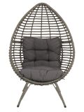 Lesli Living Relaxsessel Relaxstuhl "Chill Gris" grau meliert/grau