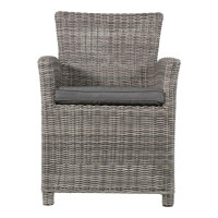 Lesli Living Diningsessel im 2er-Set Tropez Smoke grau melie