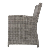 Lesli Living Diningsessel im 2er-Set Tropez Smoke grau melie