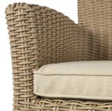 Lesli Living Diningsessel im 2er-Set "Tropez Straw" Bambusoptik/beige