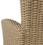 Lesli Living Diningsessel im 2er-Set "Tropez Straw" Bambusoptik/beige