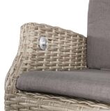 Lesli Living Diningsessel im 2er-Set "Soho Comfort Mountain" taupe