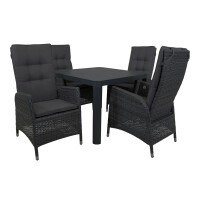 Lesli Living Diningsessel im 2er-Set "Soho 2.0 Forte" grau-anthrazit 4