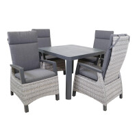 Lesli Living Diningtisch "Castilla 2.0 Negro" 100x100cm 5